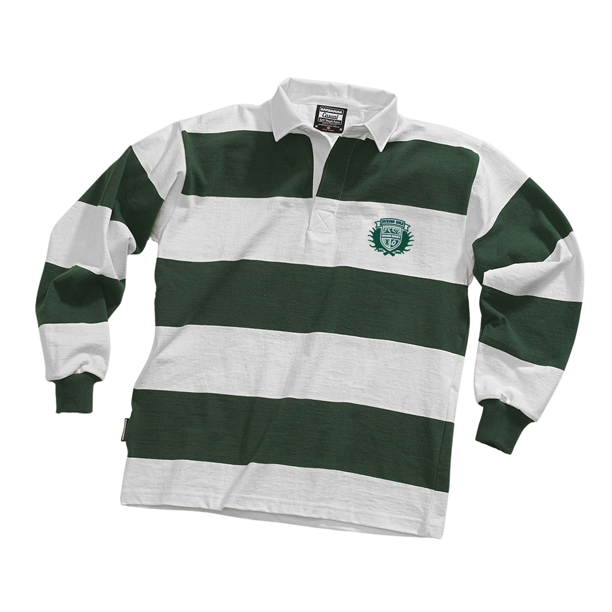 JH Moose Rugby Casual Weight Stripe Jersey