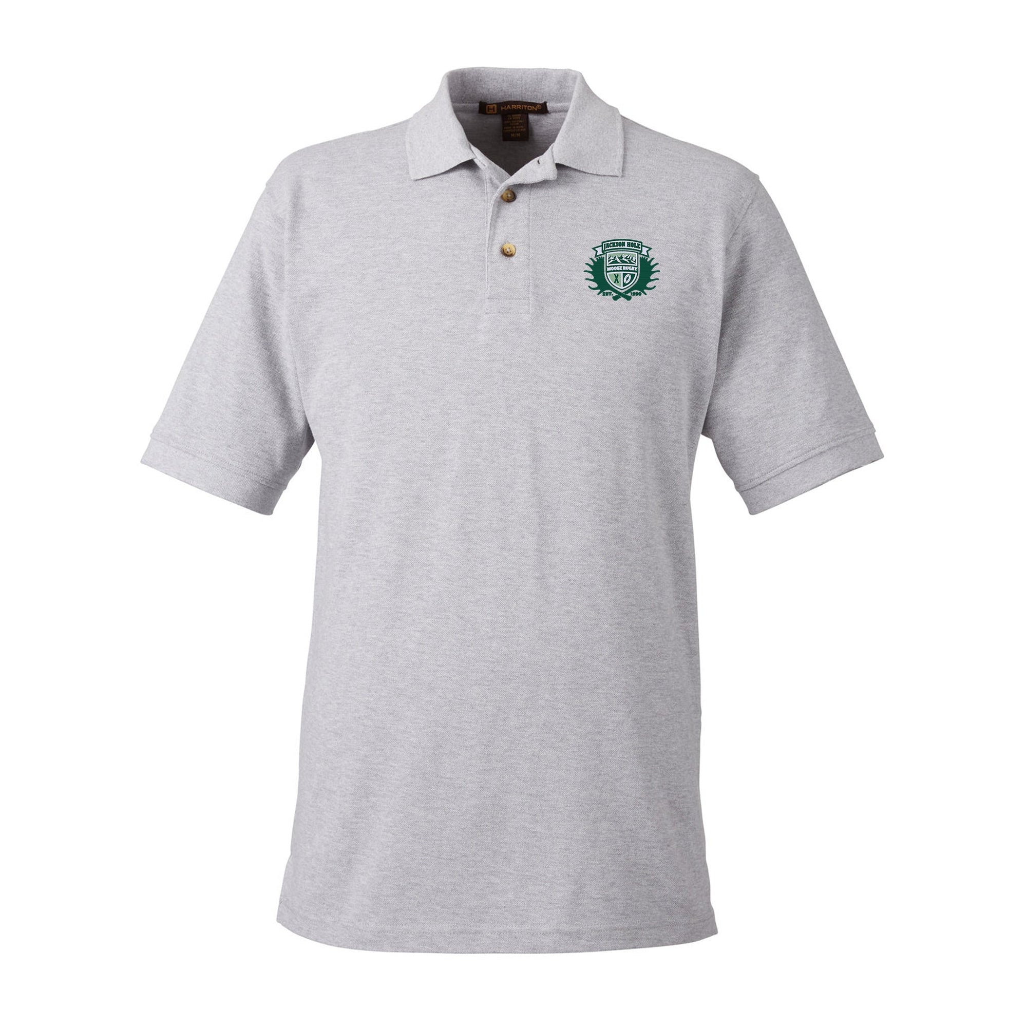 JH Moose Rugby Ringspun Cotton Polo