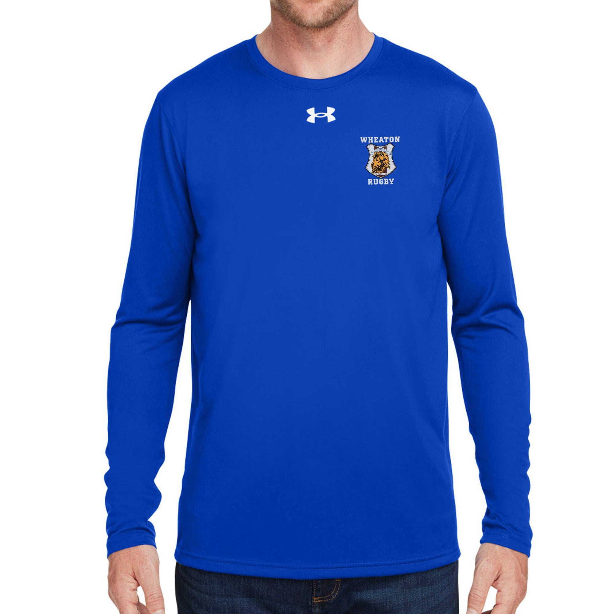 Wheaton Rugby UA Team Tech LS T-Shirt