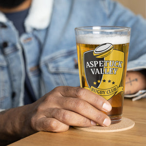 Rugby Imports Aspetuck Valley Rugby Pint Glass