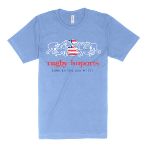 Rugby Imports Born in the USA Scrum T-Shirt