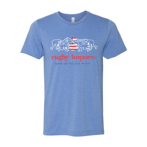 Rugby Imports Born in the USA Scrum T-Shirt