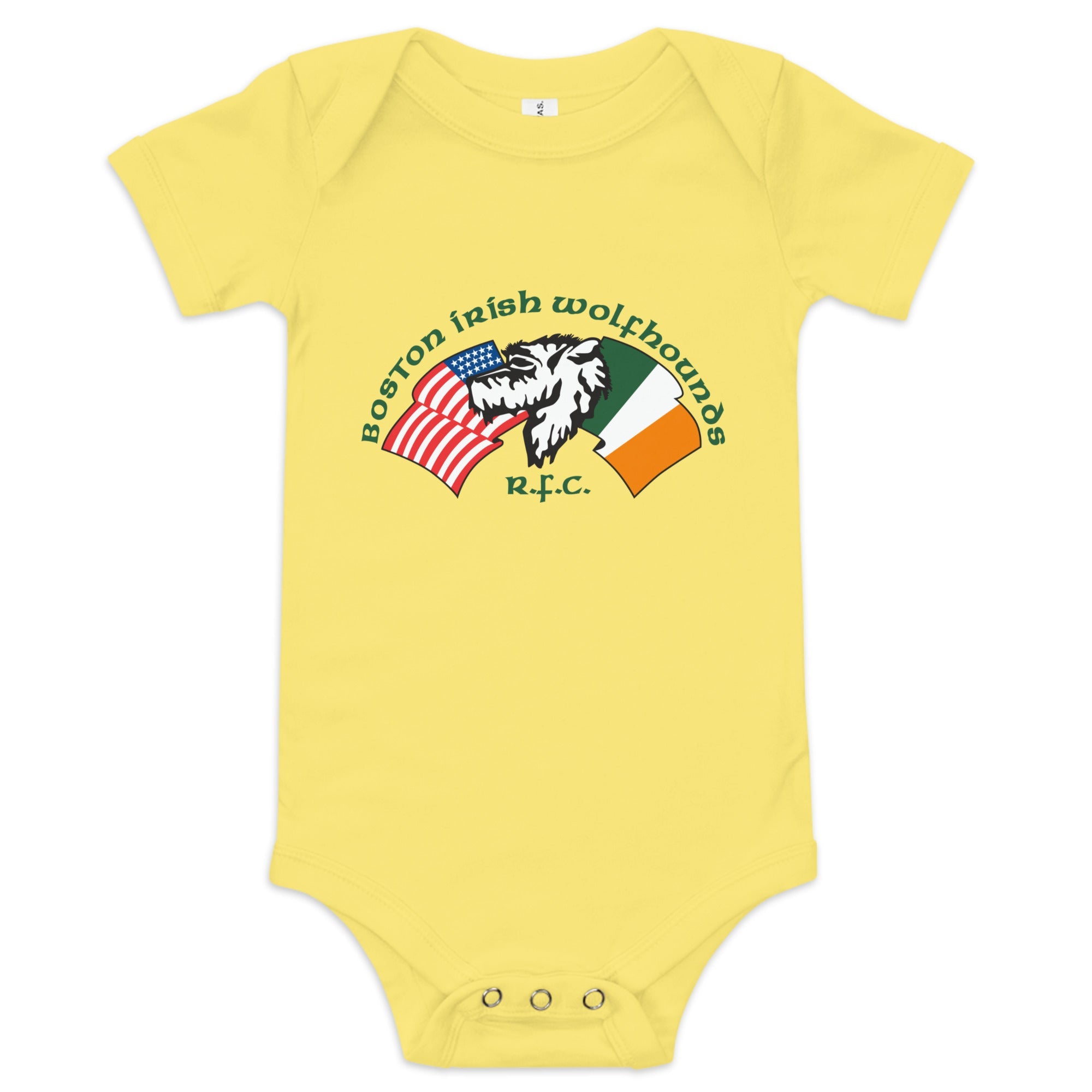 Rugby Imports Boston Irish Wolfhounds YRFC Baby Onesie