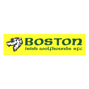 Rugby Imports Boston Irish Wolfhounds YRFC Bumper Sticker