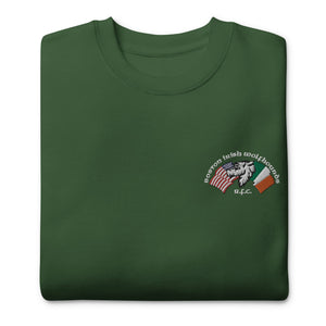 Rugby Imports Boston Irish Wolfhounds YRFC Embroidered Crewneck