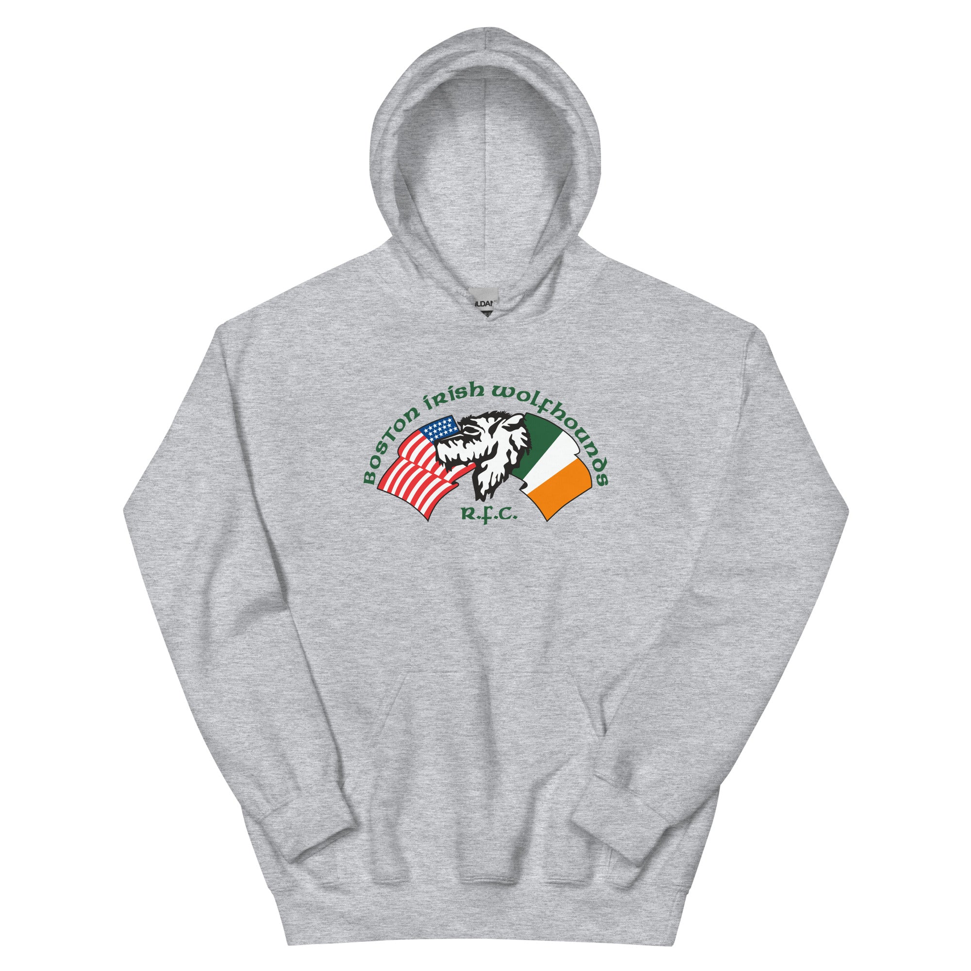 Rugby Imports Boston Irish Wolfhounds YRFC Heavy Blend Hoodie