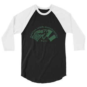 Rugby Imports Boston Irish Wolfhounds YRFC Raglan 3/4 Sleeve Tee