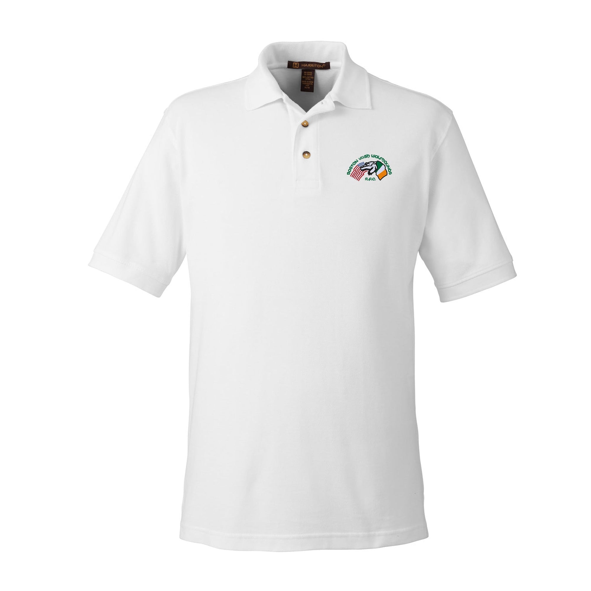 Rugby Imports Boston Irish Wolfhounds YRFC Ringspun Cotton Polo