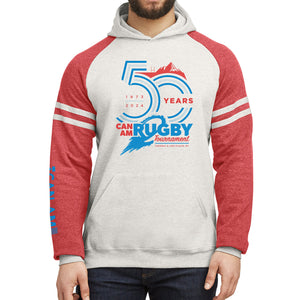 Rugby Imports Can-Am Rugby 2024 Varsity Hoodie -  SMALL ONLY