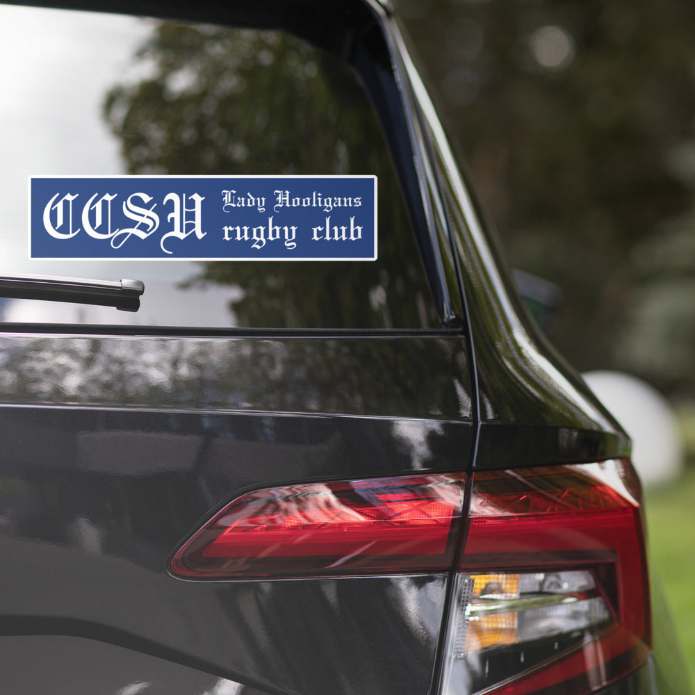 Rugby Imports CCSU Lady Hooligans Bumper Sticker