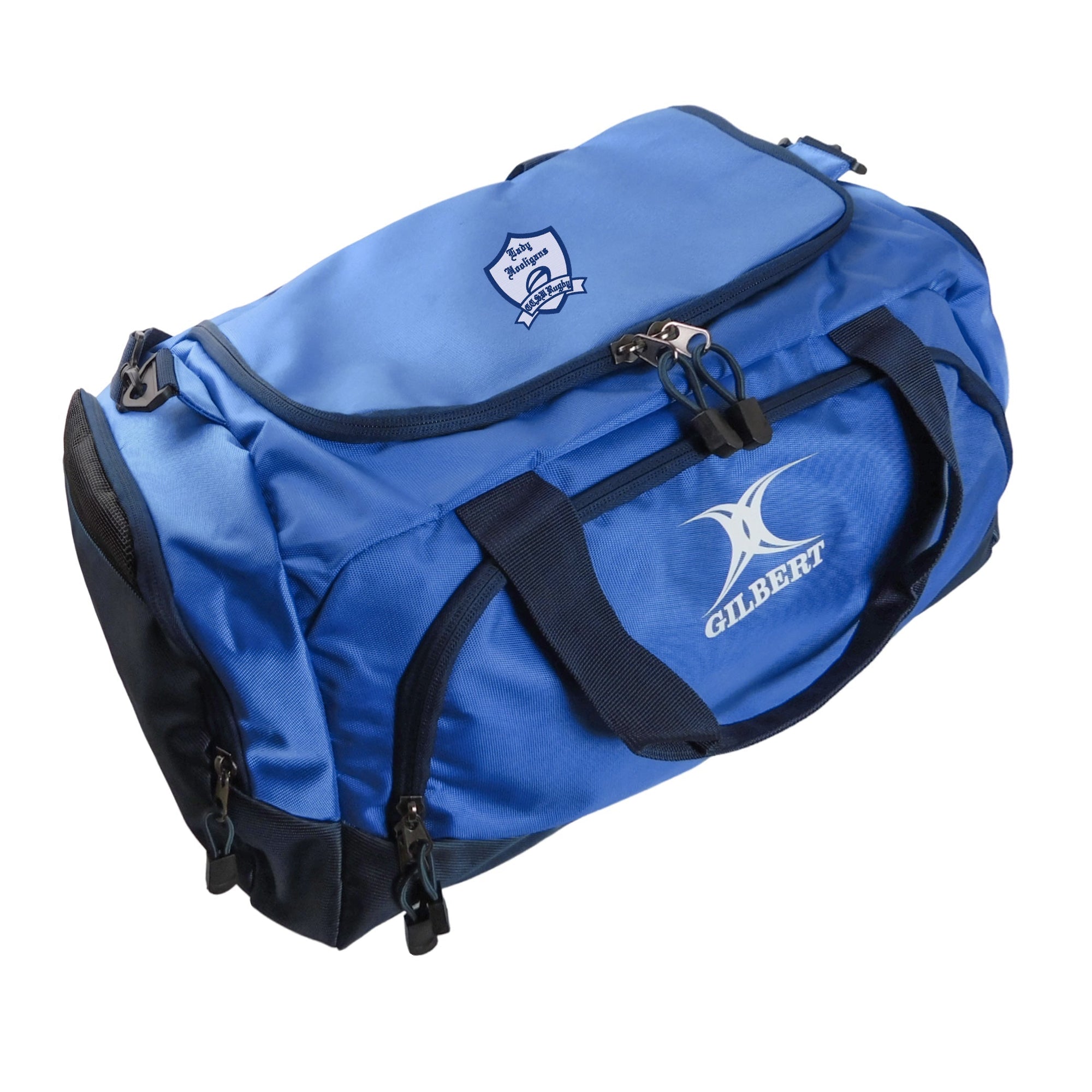 Rugby Imports CCSU Lady Hooligans Gilbert Player Holdall V3