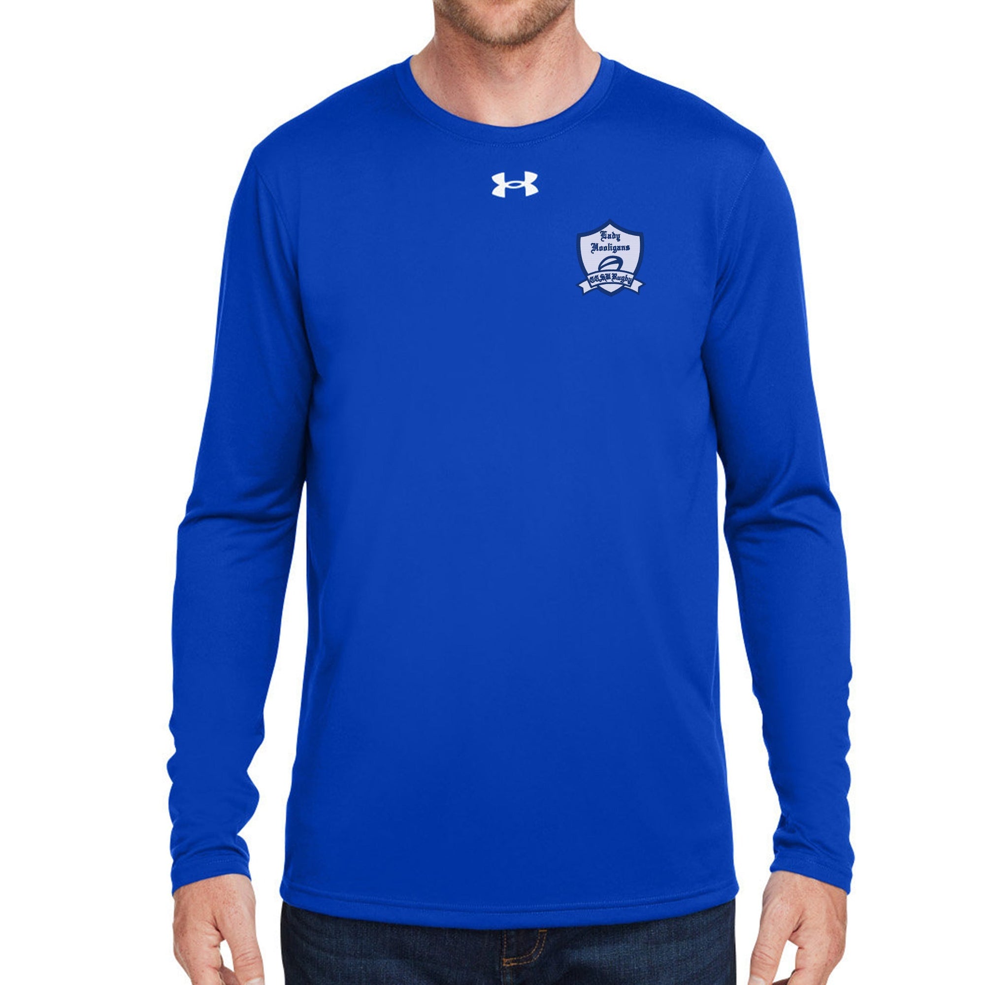 Rugby Imports CCSU Lady Hooligans UA Team Tech LS T-Shirt