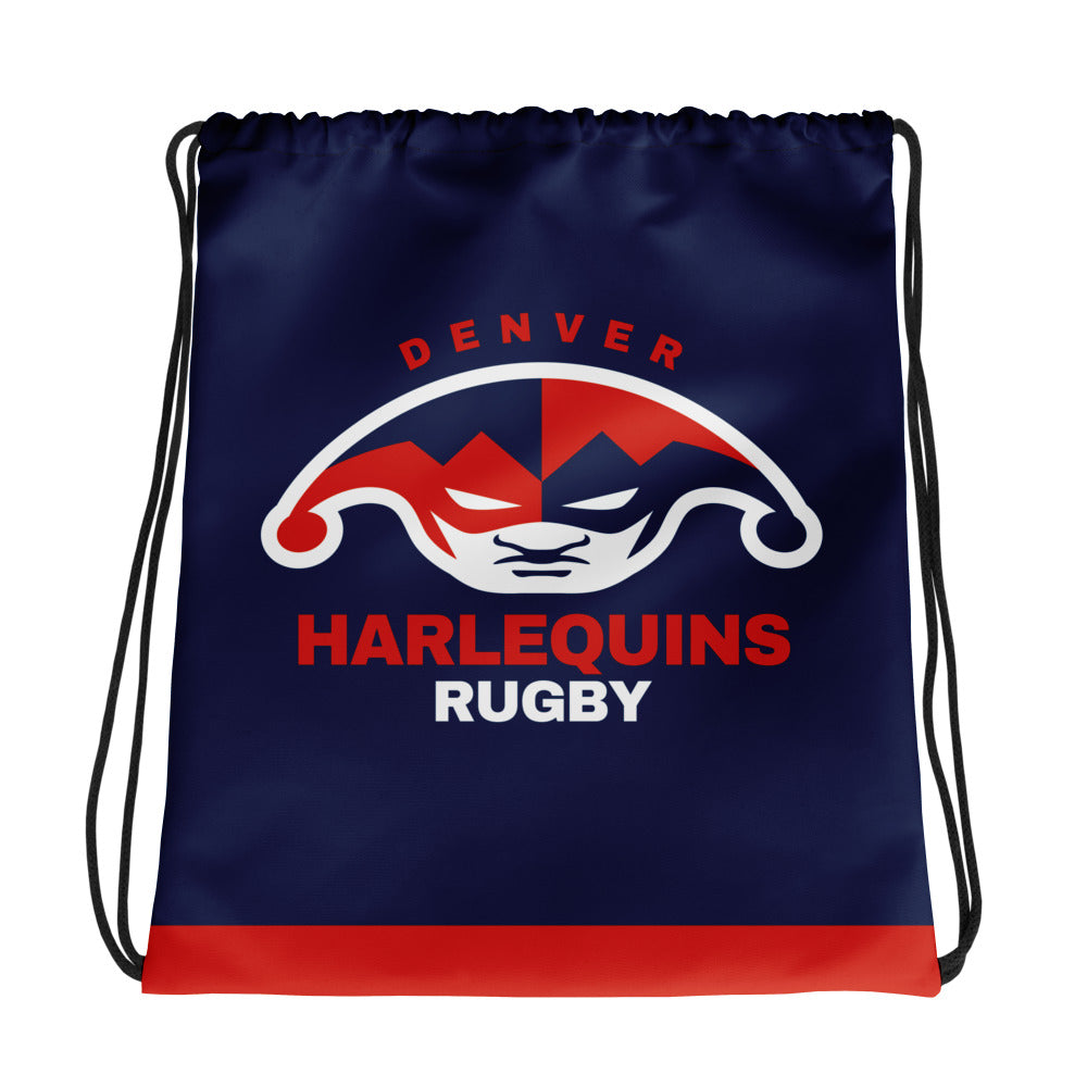 Rugby Imports Denver Harlequins Rugby Drawstring Bag