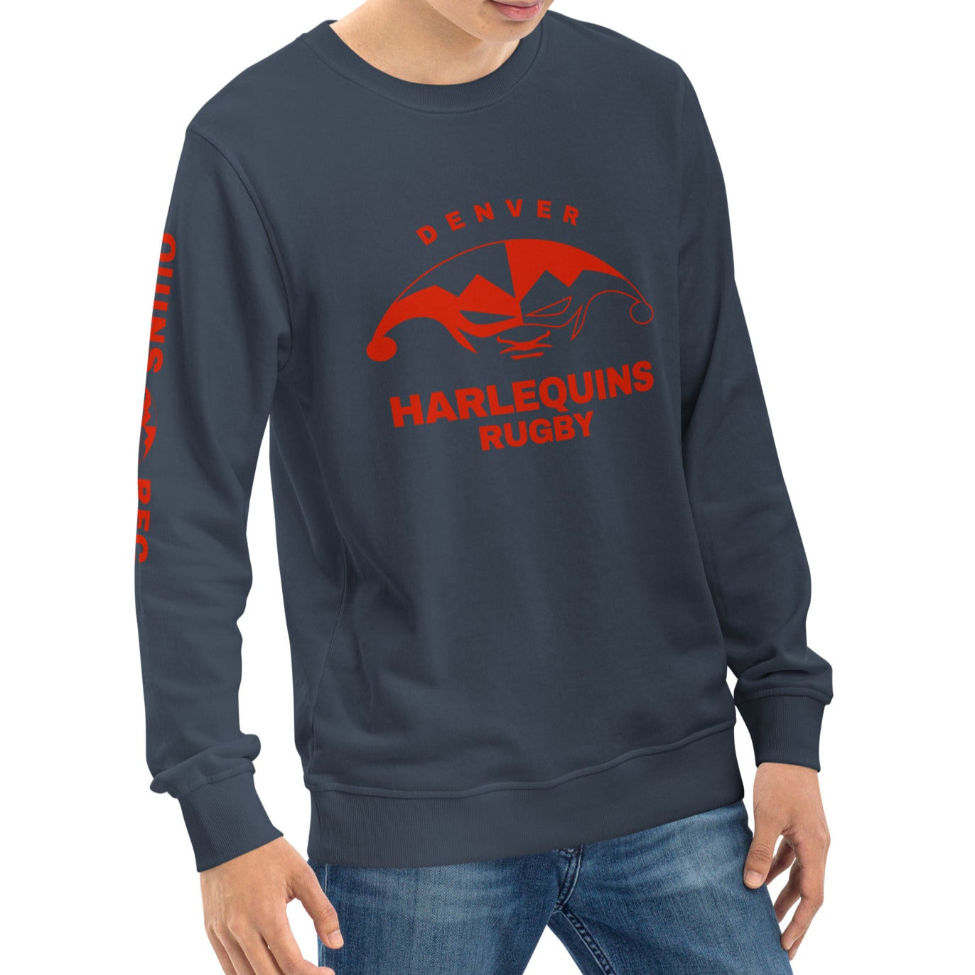 Rugby Imports Denver Harlequins Rugby Retro Crewneck