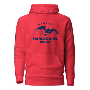 Rugby Imports Denver Harlequins Rugby Retro Hoodie