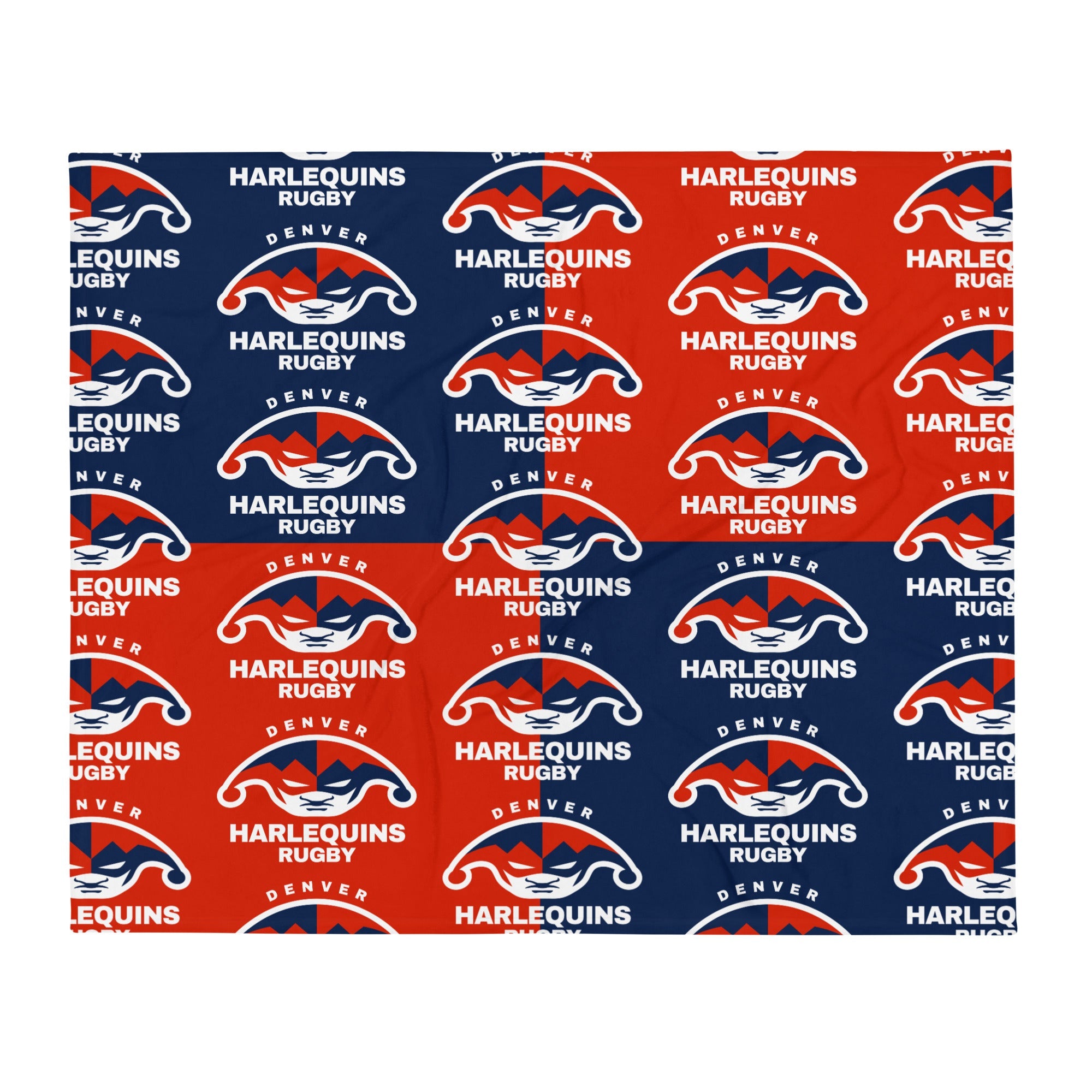 Rugby Imports Denver Harlequins Rugby Throw Blanket