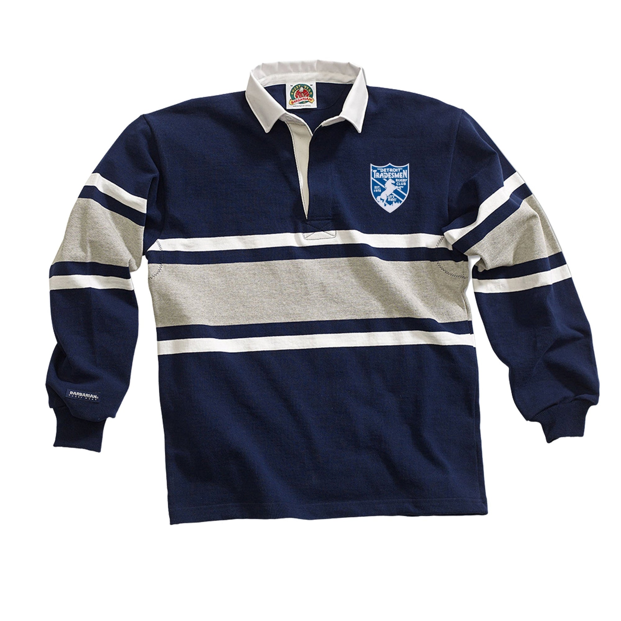 Rugby Imports Detroit Tradesmen Collegiate Stripe Jersey