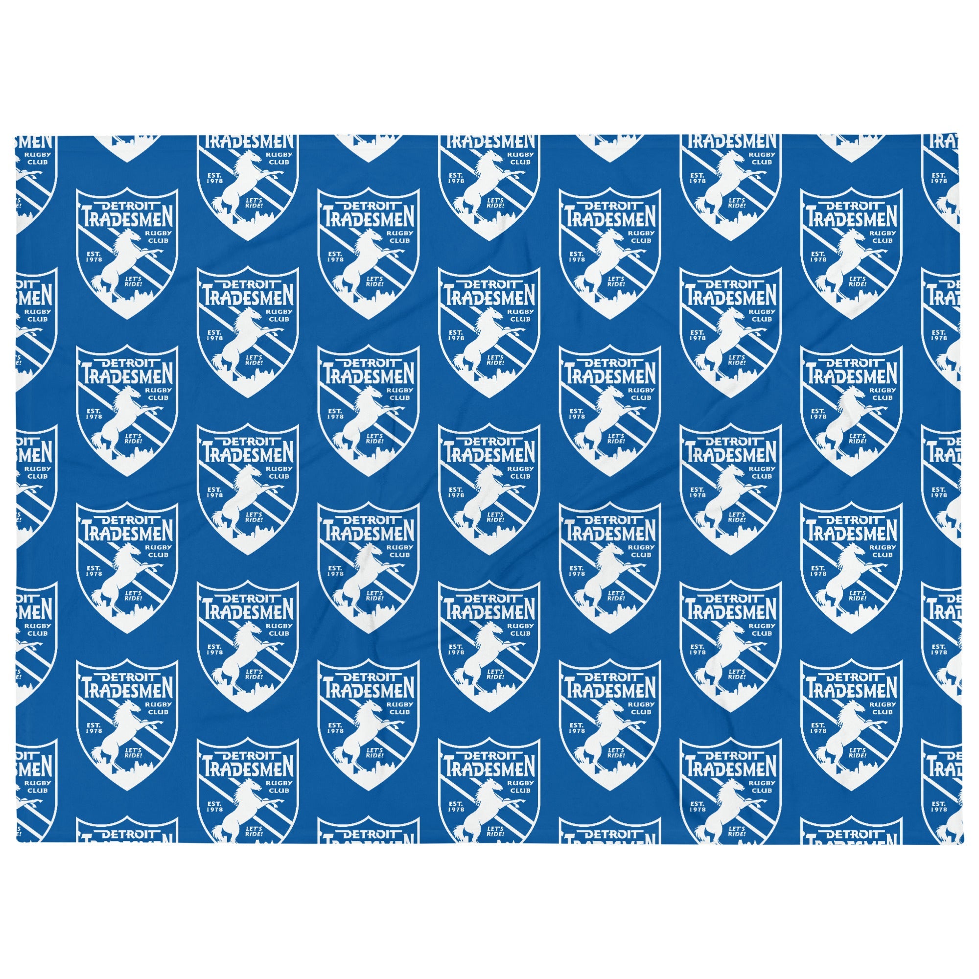 Rugby Imports Detroit Tradesmen Throw Blanket