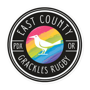 Rugby Imports East Co. Grackles Stickers