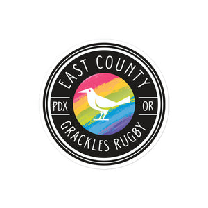 Rugby Imports East Co. Grackles Stickers