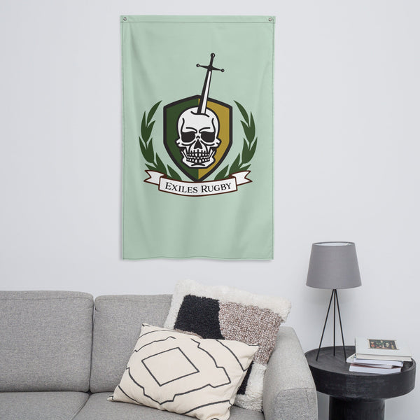 Exiles RFC Wall Flag - Rugby Imports