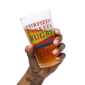 Rugby Imports Fairfield Yankees RFC Pint Glass