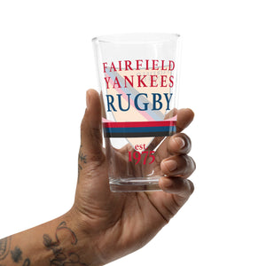 Rugby Imports Fairfield Yankees RFC Pint Glass