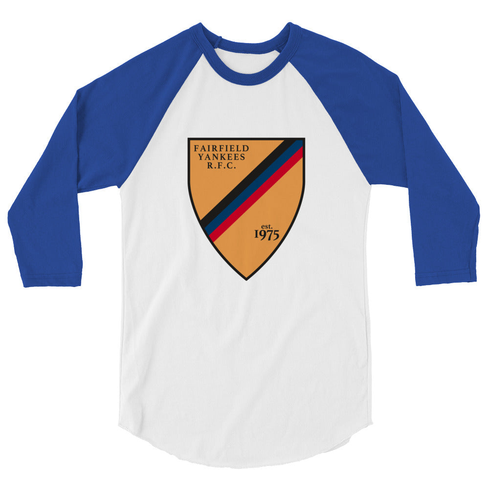 Rugby Imports Fairfield Yankees RFC Raglan 3/4 Sleeve Tee