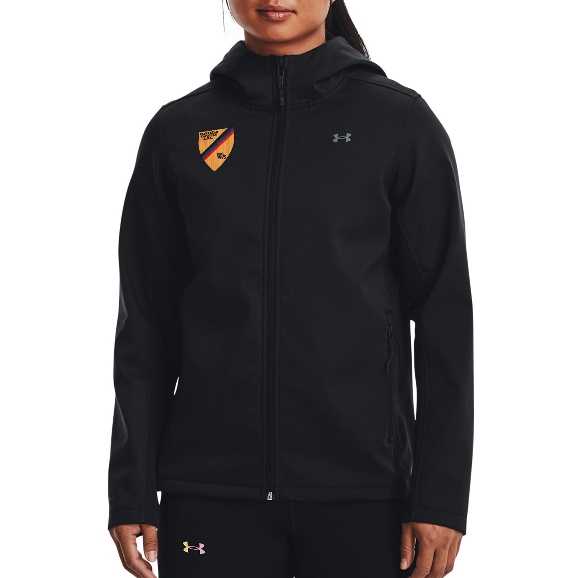 Rugby Imports Fairfield Yankees RFC UA Women's CGI Hooded Jacket