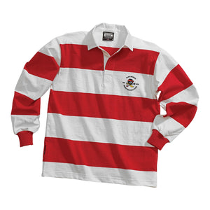 Rugby Imports Flint Rogues RFC Casual Weight Stripe Jersey