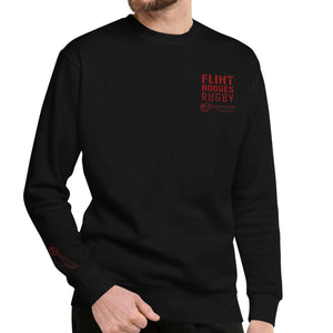 Rugby Imports Flint Rogues RFC Embroidered Crewneck