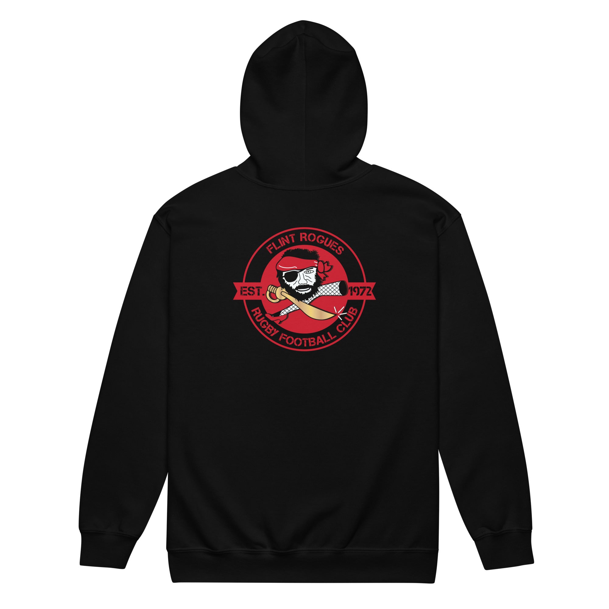 Rugby Imports Flint Rogues RFC Heavy Blend Zip Hoodie