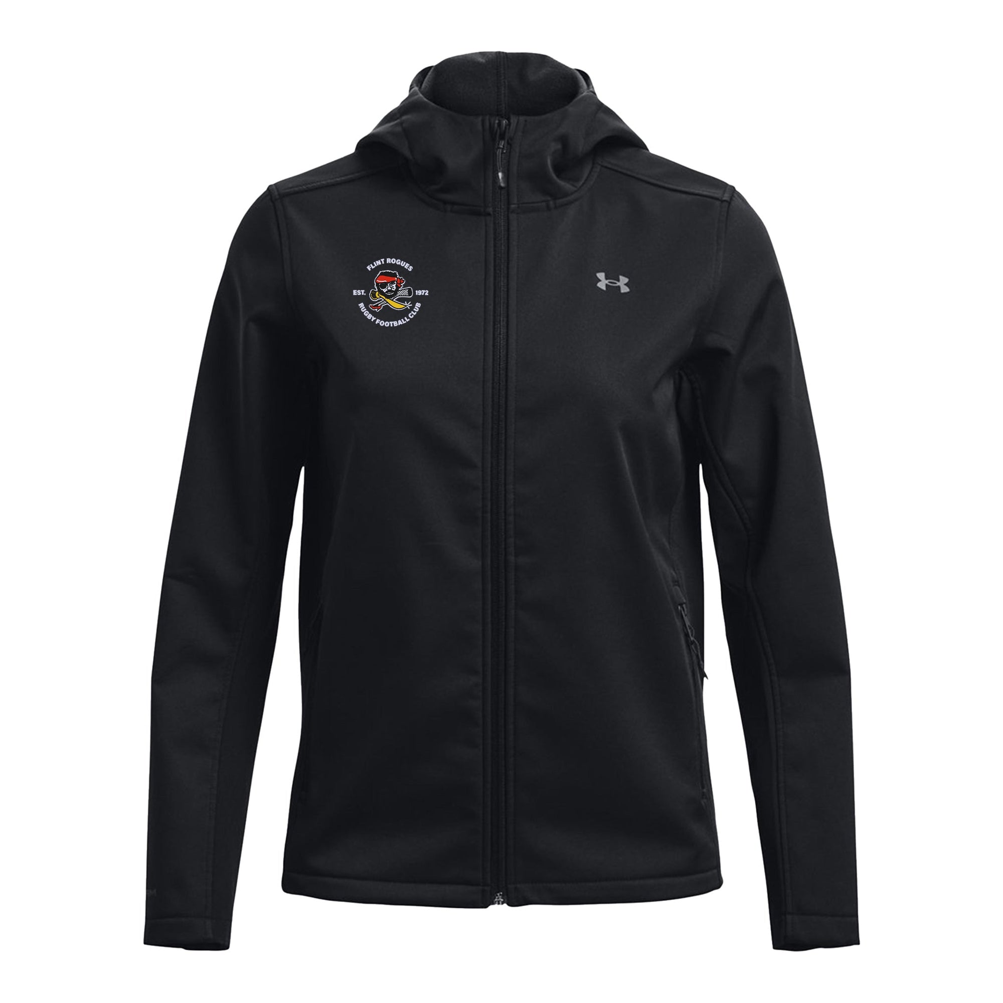 Rugby Imports Flint Rogues RFC UA Women's CGI Hooded Jacket