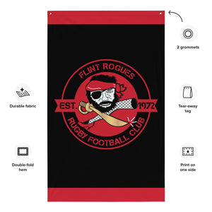 Rugby Imports Flint Rogues RFC Wall Flag