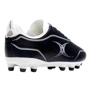 Rugby Imports Gilbert Cage Torq MSX Firm Ground Rugby Boot - Black/White