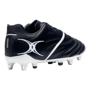 Rugby Imports Gilbert Sidestep X20 PWR 6S Rugby Boot - Black/White