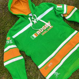 Rugby Imports Ireland Rugby Lace-Up Hoodie