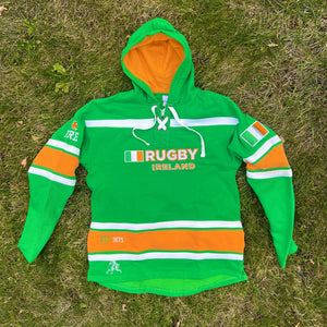 Rugby Imports Ireland Rugby Lace-Up Hoodie