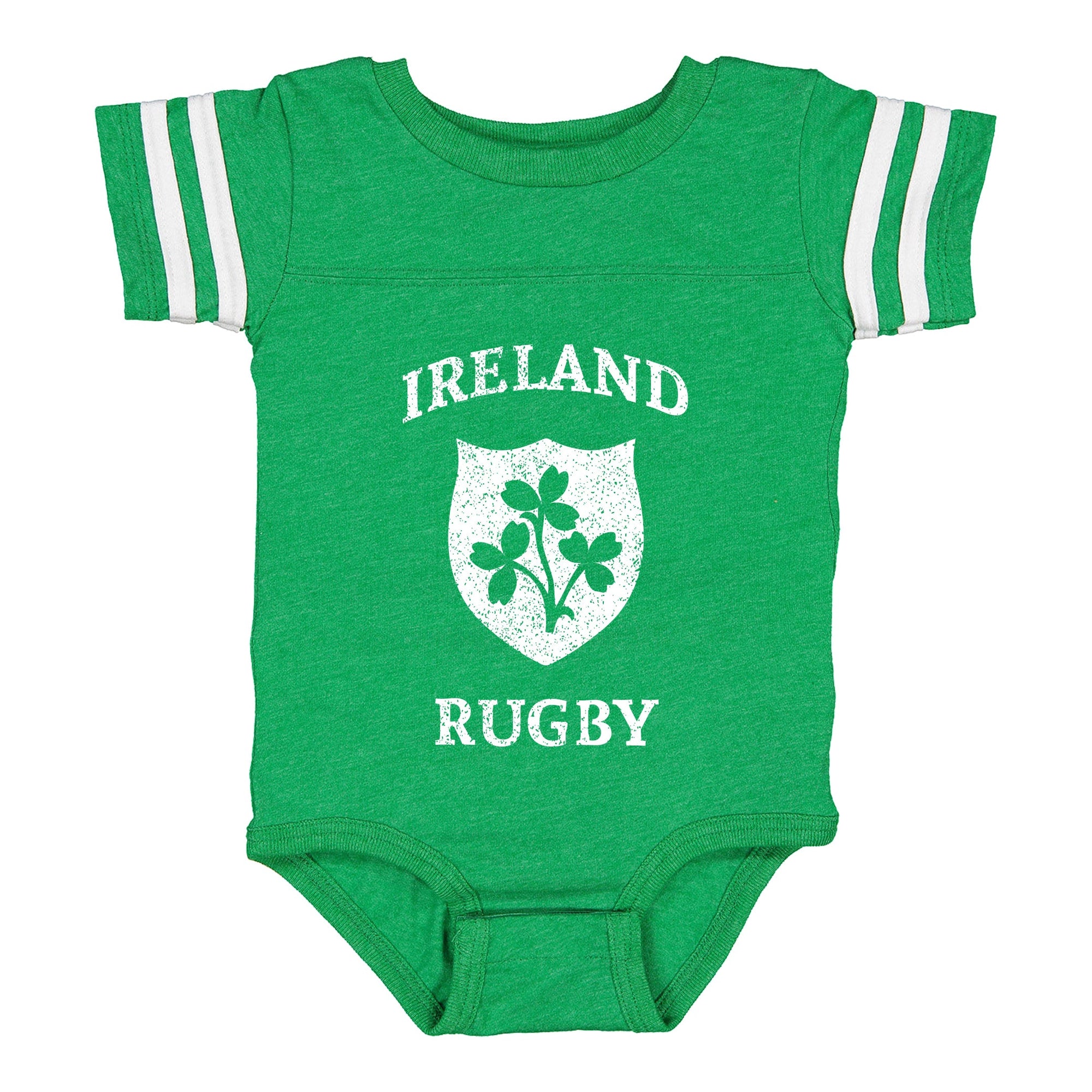 Rugby Imports Ireland Rugby Retro Stripe Baby Onesie