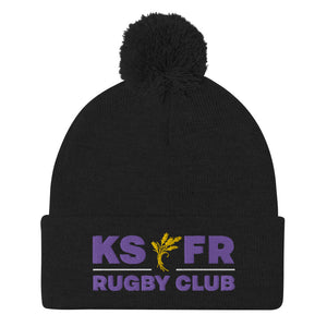 Rugby Imports KSUFR Rugby Pom Beanie