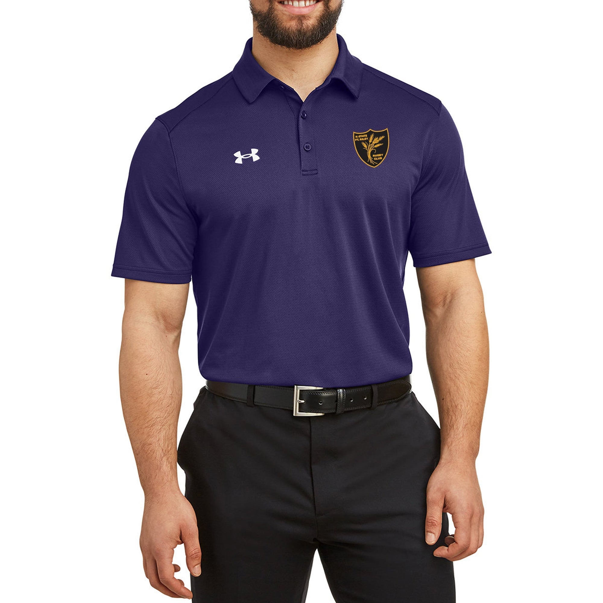 Rugby Imports KSUFR Rugby UA Team Tech Polo