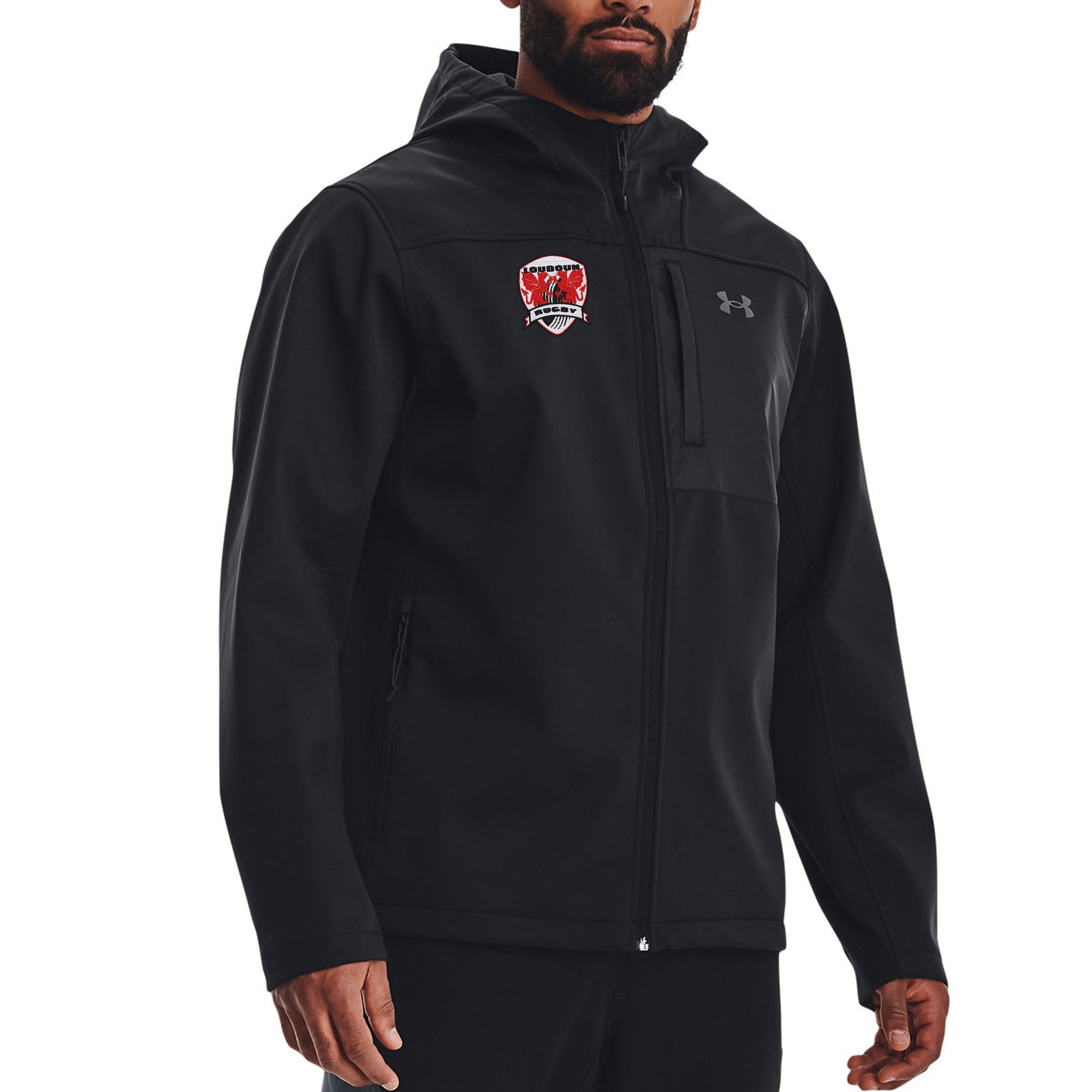 Rugby Imports Loudoun RFC UA CGI Hooded Jacket