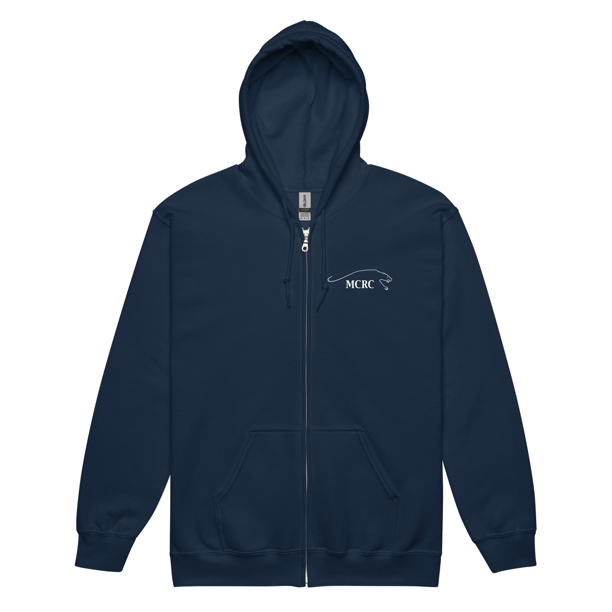 Rugby Imports Middlebury Rugby Heavy Blend Zip Hoodie