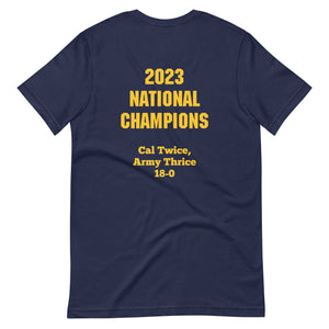 Rugby Imports Navy Rugby 2023 National Champions T-Shirt