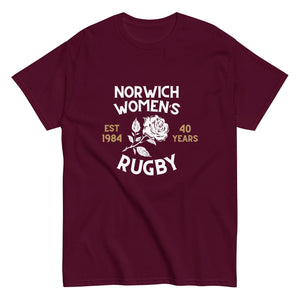 Rugby Imports Norwich Women's Rugby 40 Years Classic T-Shirt