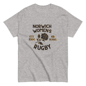 Rugby Imports Norwich Women's Rugby 40 Years Classic T-Shirt