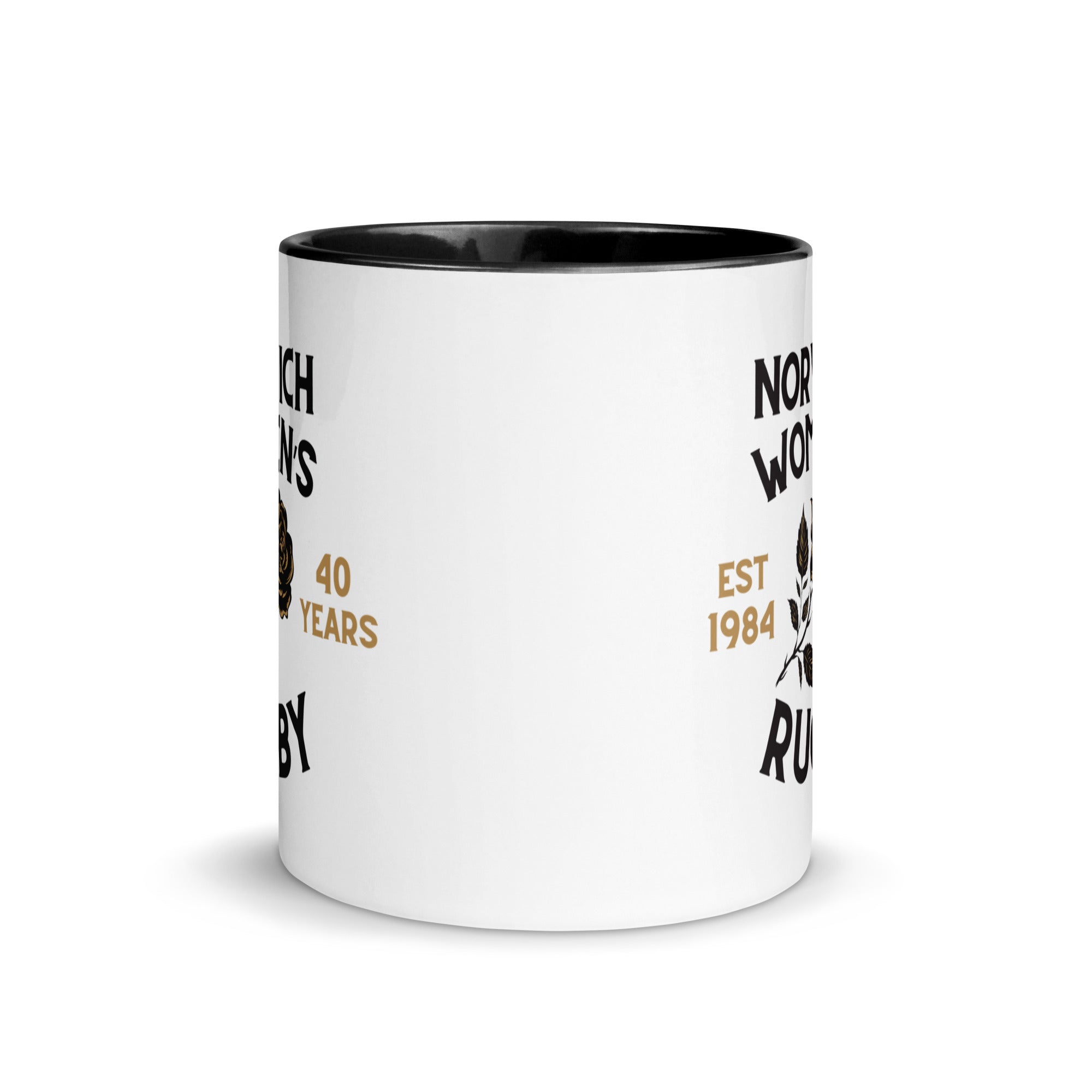 Rugby Imports Norwich Women's Rugby 40 Years Coffee Mug