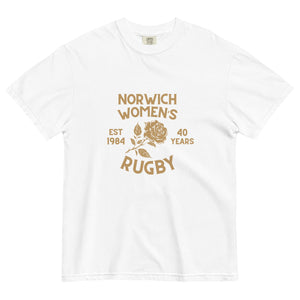 Rugby Imports Norwich Women's Rugby 40 Years Garment Dyed T-Shirt