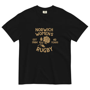 Rugby Imports Norwich Women's Rugby 40 Years Garment Dyed T-Shirt