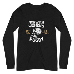 Rugby Imports Norwich Women's Rugby 40 Years LS Social T-Shirt